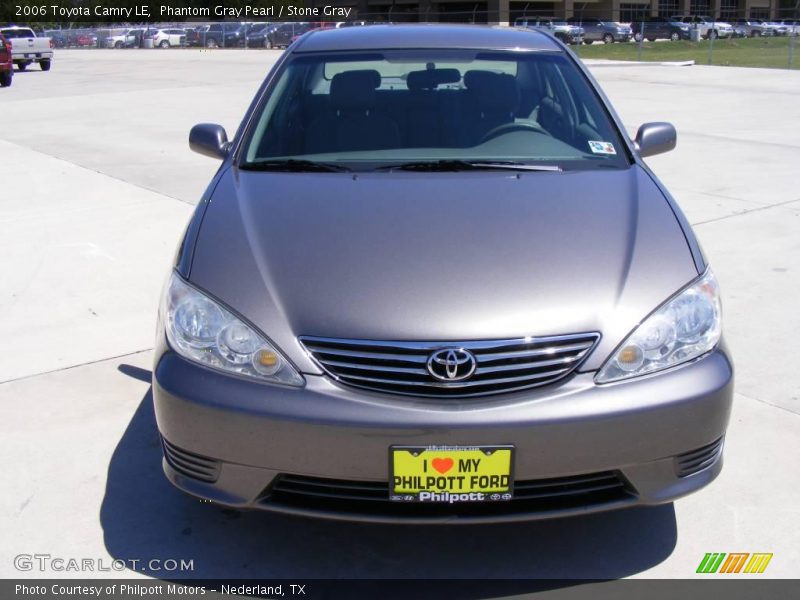 Phantom Gray Pearl / Stone Gray 2006 Toyota Camry LE