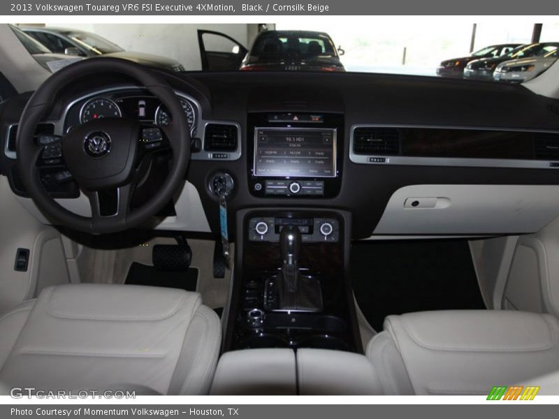 Black / Cornsilk Beige 2013 Volkswagen Touareg VR6 FSI Executive 4XMotion