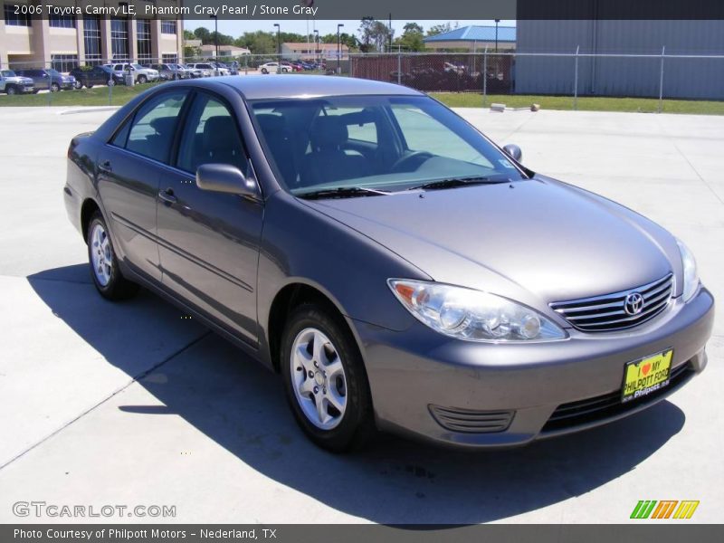 Phantom Gray Pearl / Stone Gray 2006 Toyota Camry LE