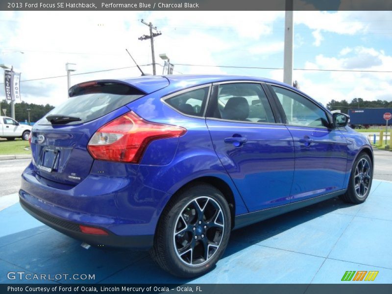 2013 Focus SE Hatchback Performance Blue