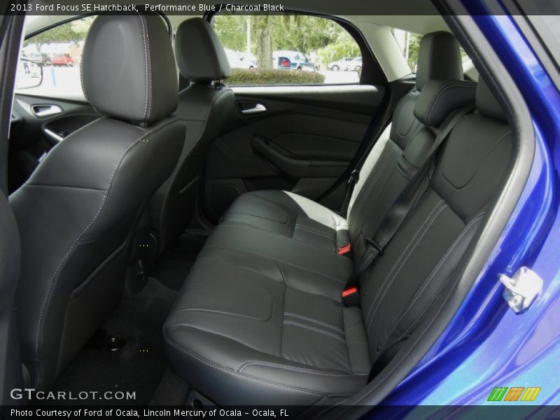 Rear Seat of 2013 Focus SE Hatchback