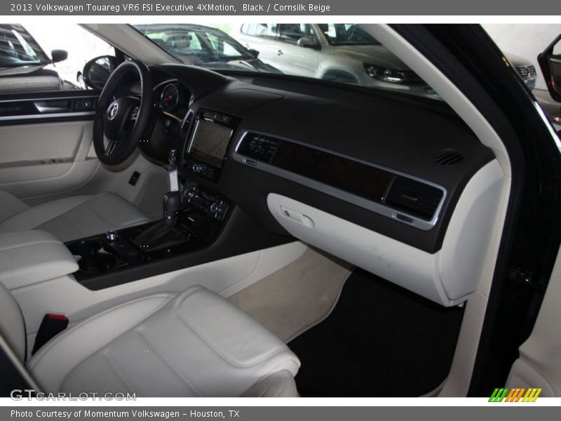 Black / Cornsilk Beige 2013 Volkswagen Touareg VR6 FSI Executive 4XMotion