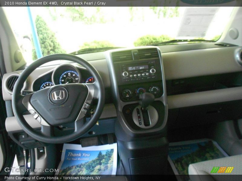 Crystal Black Pearl / Gray 2010 Honda Element EX 4WD