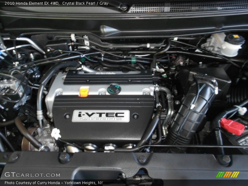 Crystal Black Pearl / Gray 2010 Honda Element EX 4WD