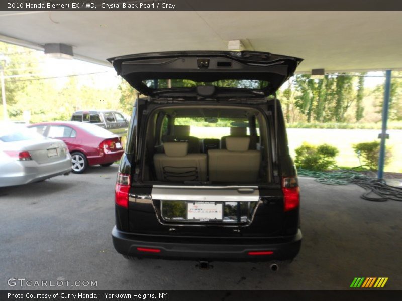 Crystal Black Pearl / Gray 2010 Honda Element EX 4WD