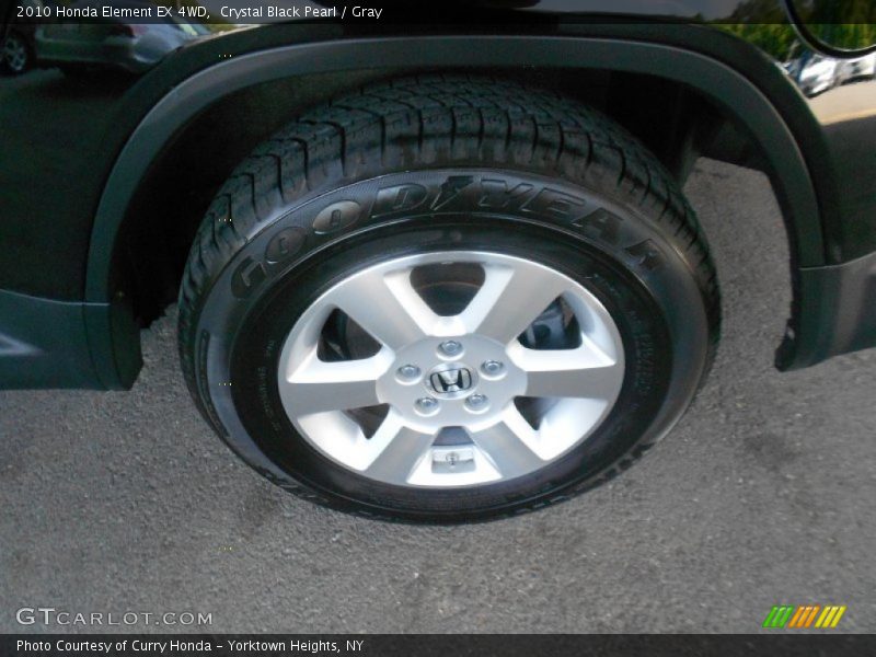 Crystal Black Pearl / Gray 2010 Honda Element EX 4WD