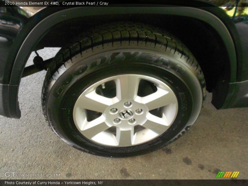 Crystal Black Pearl / Gray 2010 Honda Element EX 4WD
