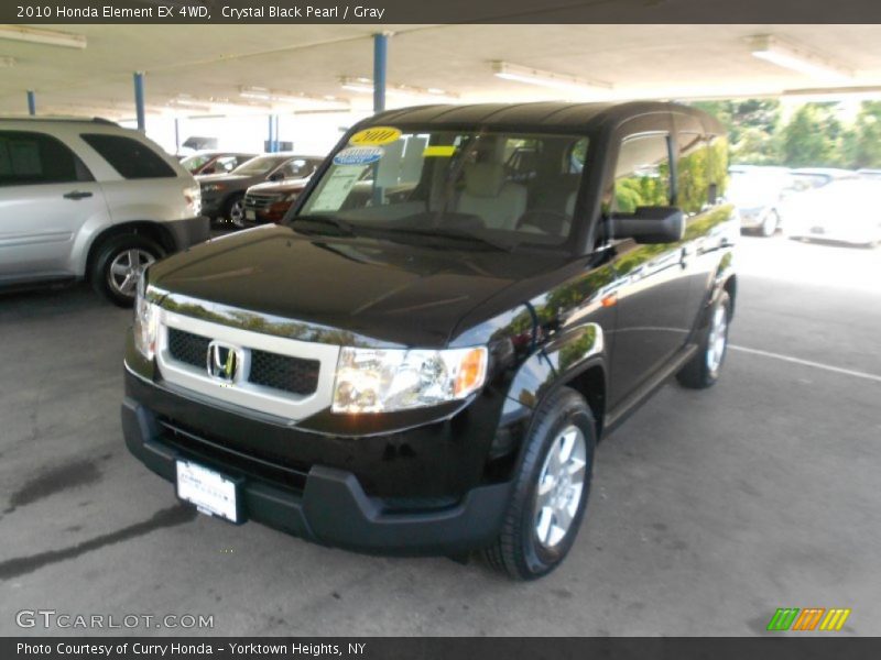 Crystal Black Pearl / Gray 2010 Honda Element EX 4WD