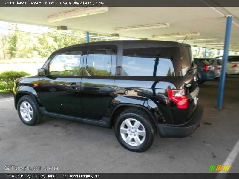 Crystal Black Pearl / Gray 2010 Honda Element EX 4WD