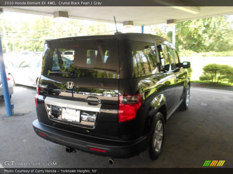 Crystal Black Pearl / Gray 2010 Honda Element EX 4WD