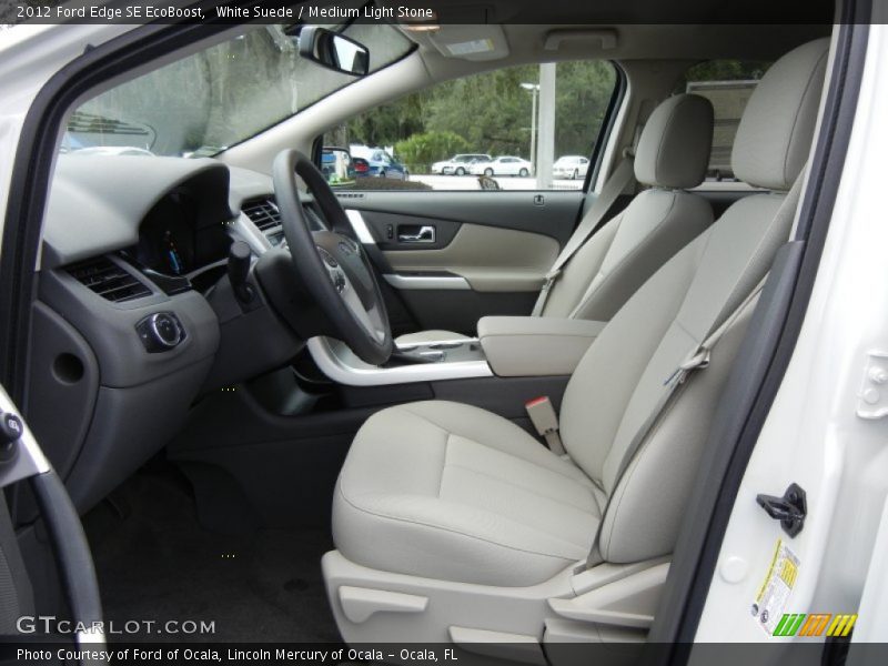 Front Seat of 2012 Edge SE EcoBoost