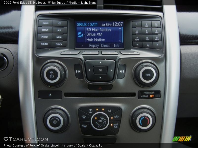 Controls of 2012 Edge SE EcoBoost