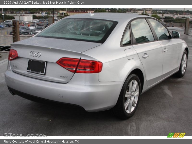 Ice Silver Metallic / Light Grey 2009 Audi A4 2.0T Sedan