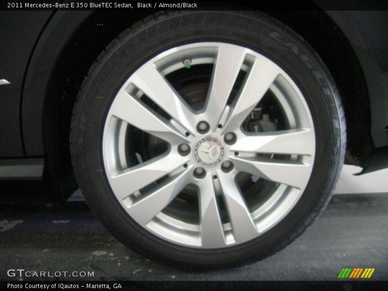 Black / Almond/Black 2011 Mercedes-Benz E 350 BlueTEC Sedan