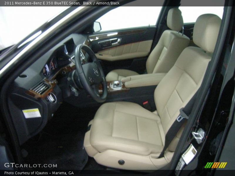 Black / Almond/Black 2011 Mercedes-Benz E 350 BlueTEC Sedan