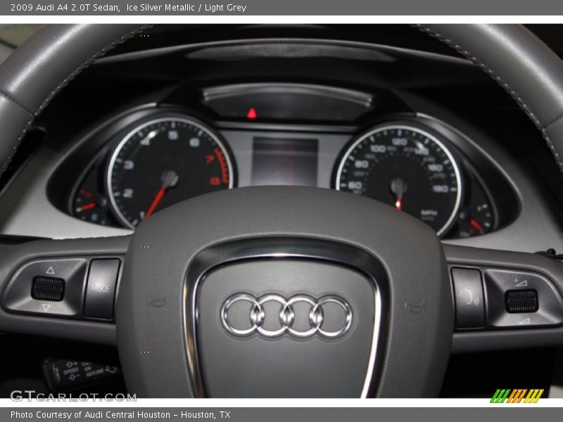 Ice Silver Metallic / Light Grey 2009 Audi A4 2.0T Sedan