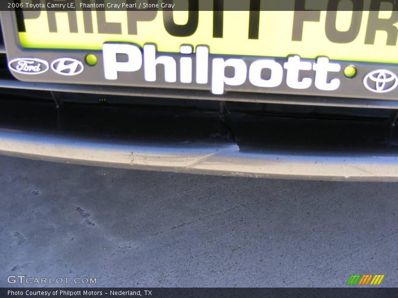 Phantom Gray Pearl / Stone Gray 2006 Toyota Camry LE
