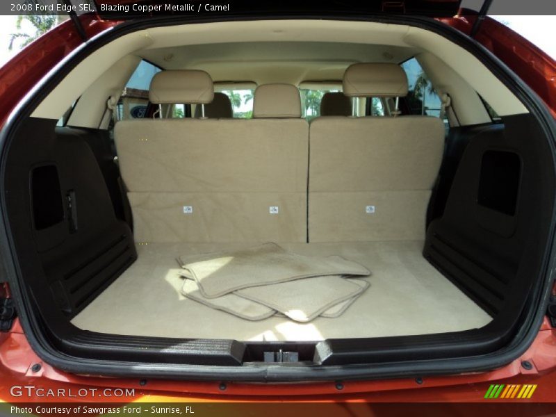Blazing Copper Metallic / Camel 2008 Ford Edge SEL