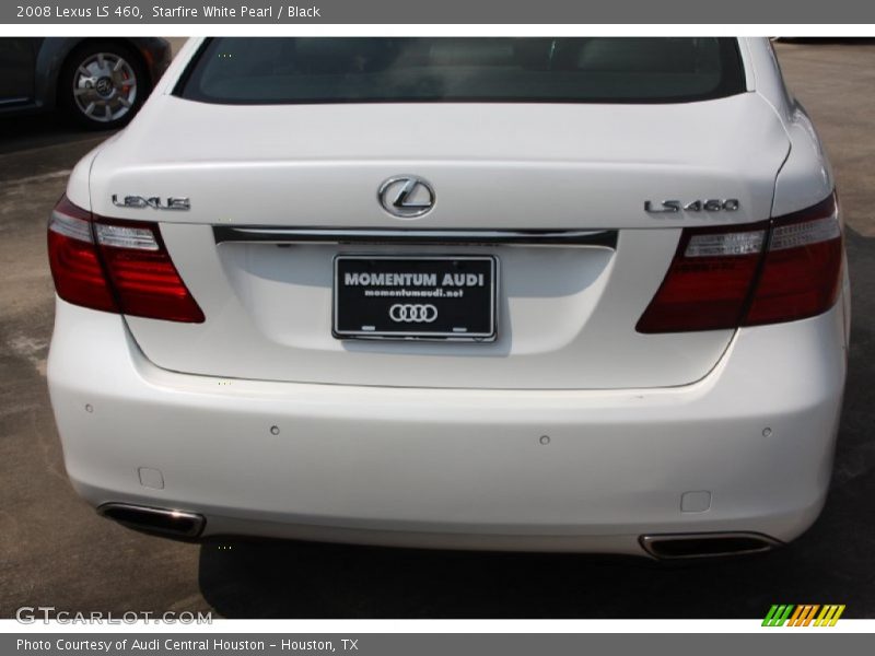 Starfire White Pearl / Black 2008 Lexus LS 460