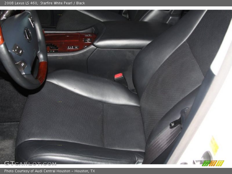 Starfire White Pearl / Black 2008 Lexus LS 460