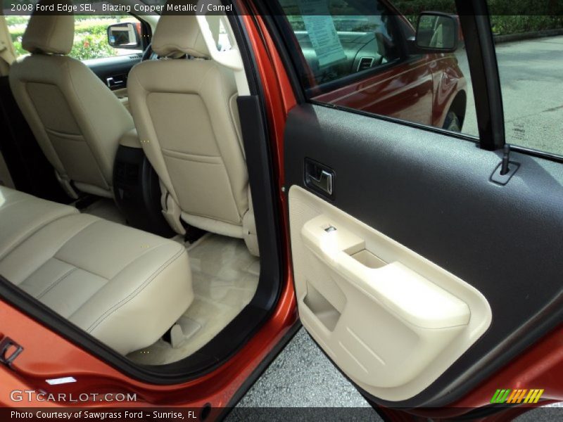 Blazing Copper Metallic / Camel 2008 Ford Edge SEL