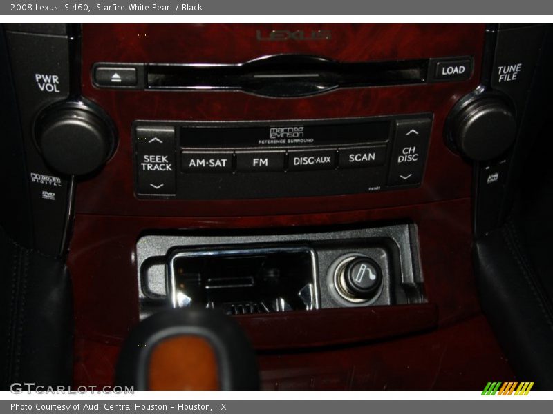 Starfire White Pearl / Black 2008 Lexus LS 460