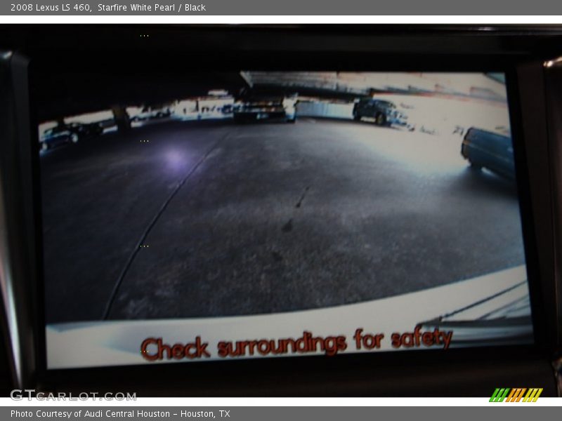 Starfire White Pearl / Black 2008 Lexus LS 460