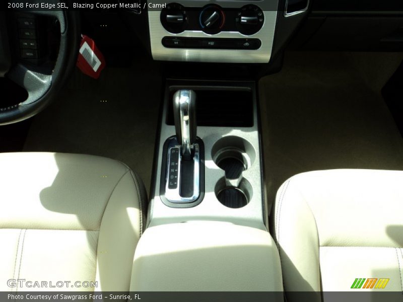 Blazing Copper Metallic / Camel 2008 Ford Edge SEL