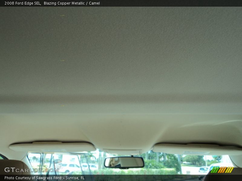 Blazing Copper Metallic / Camel 2008 Ford Edge SEL
