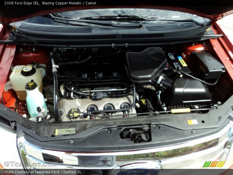 Blazing Copper Metallic / Camel 2008 Ford Edge SEL