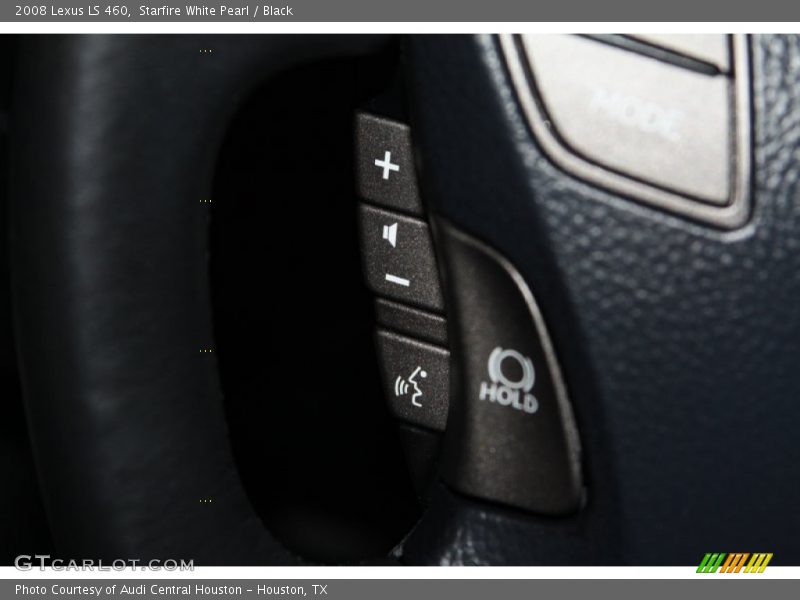 Starfire White Pearl / Black 2008 Lexus LS 460