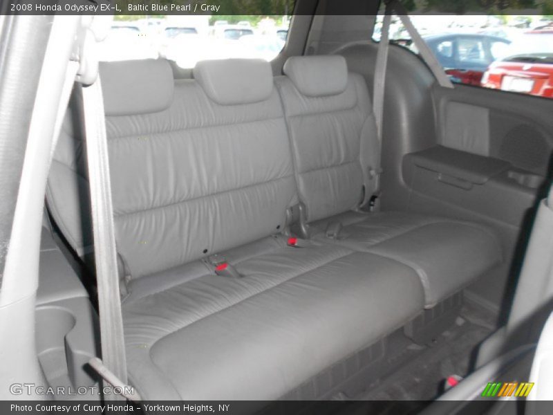Baltic Blue Pearl / Gray 2008 Honda Odyssey EX-L