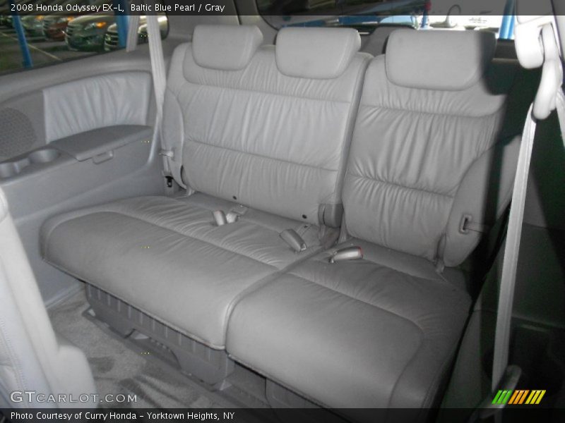 Baltic Blue Pearl / Gray 2008 Honda Odyssey EX-L