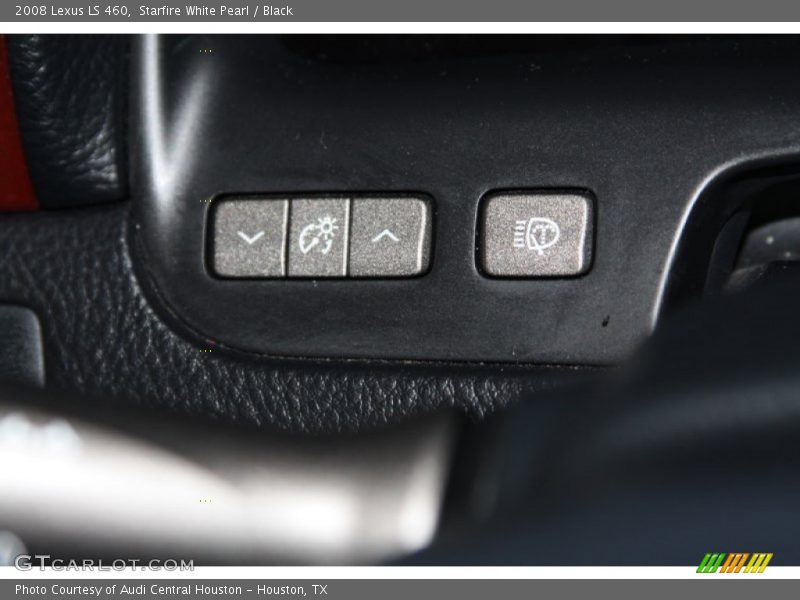 Starfire White Pearl / Black 2008 Lexus LS 460
