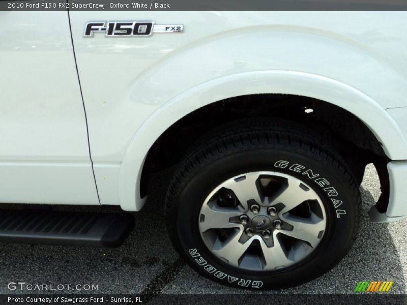 Oxford White / Black 2010 Ford F150 FX2 SuperCrew