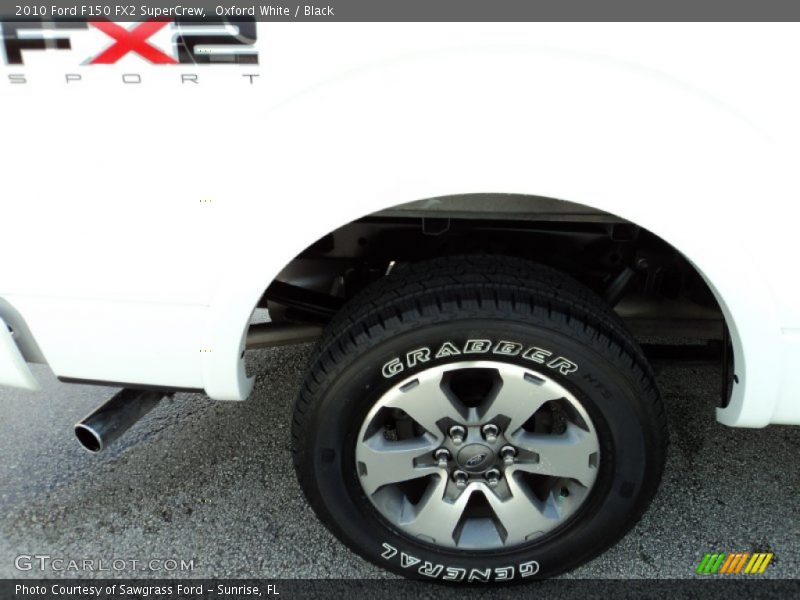 Oxford White / Black 2010 Ford F150 FX2 SuperCrew