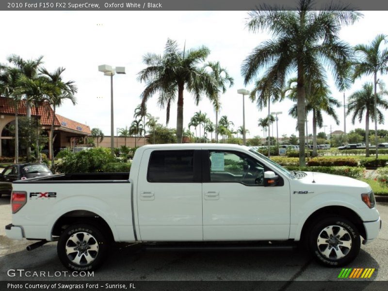 Oxford White / Black 2010 Ford F150 FX2 SuperCrew