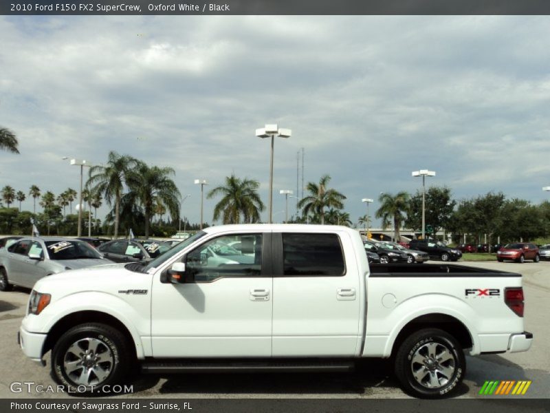 Oxford White / Black 2010 Ford F150 FX2 SuperCrew