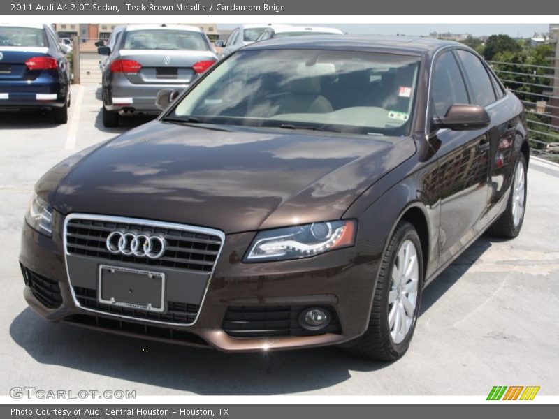 Teak Brown Metallic / Cardamom Beige 2011 Audi A4 2.0T Sedan