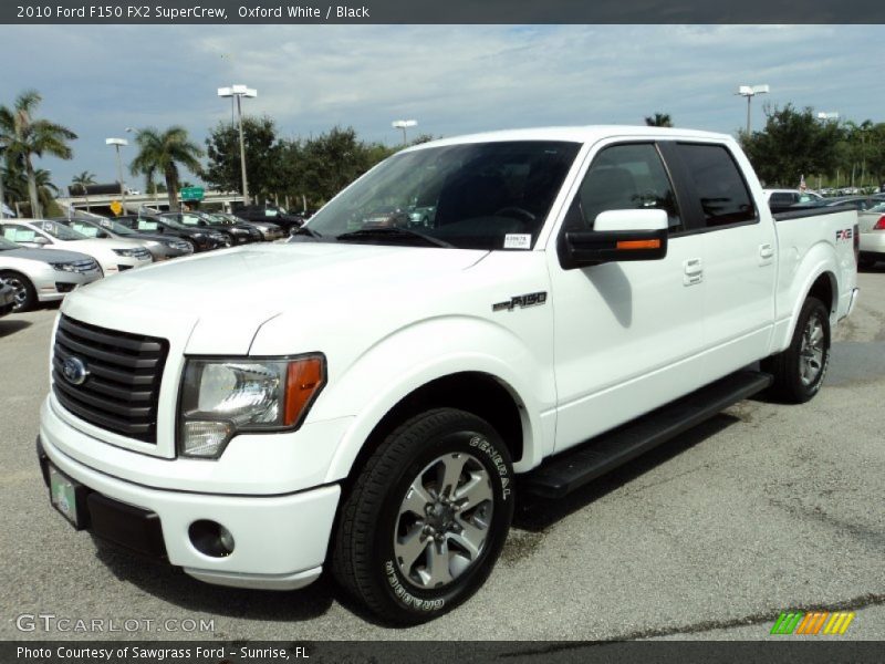 Oxford White / Black 2010 Ford F150 FX2 SuperCrew