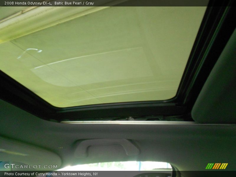 Baltic Blue Pearl / Gray 2008 Honda Odyssey EX-L