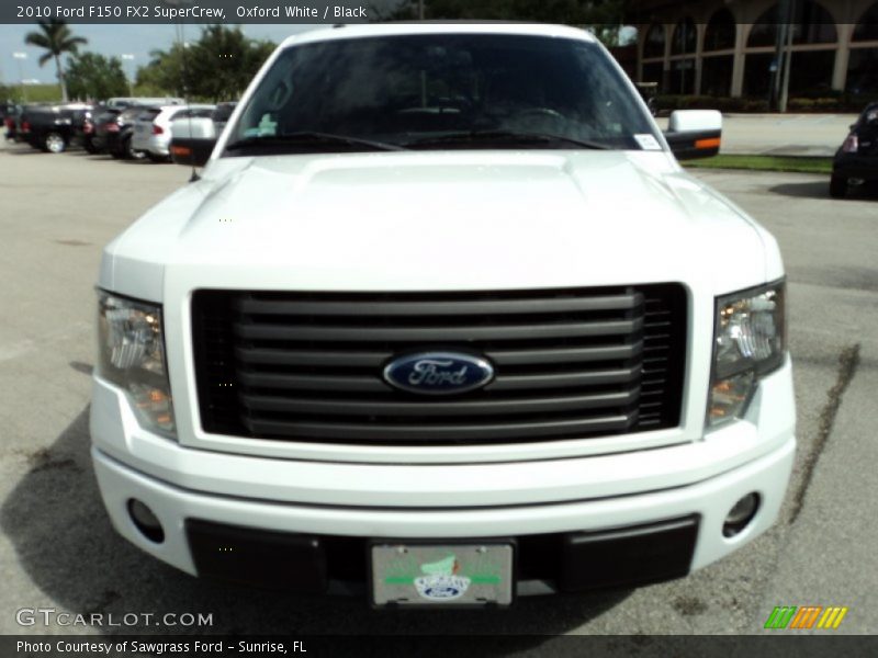 Oxford White / Black 2010 Ford F150 FX2 SuperCrew