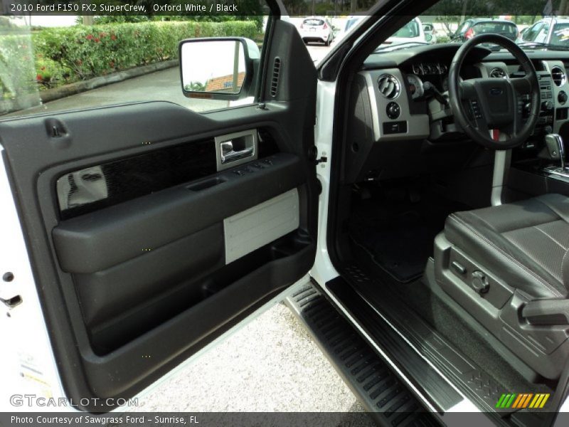 Oxford White / Black 2010 Ford F150 FX2 SuperCrew