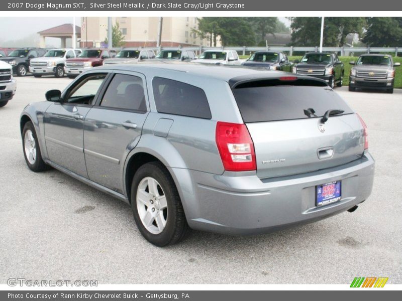 Silver Steel Metallic / Dark Slate Gray/Light Graystone 2007 Dodge Magnum SXT