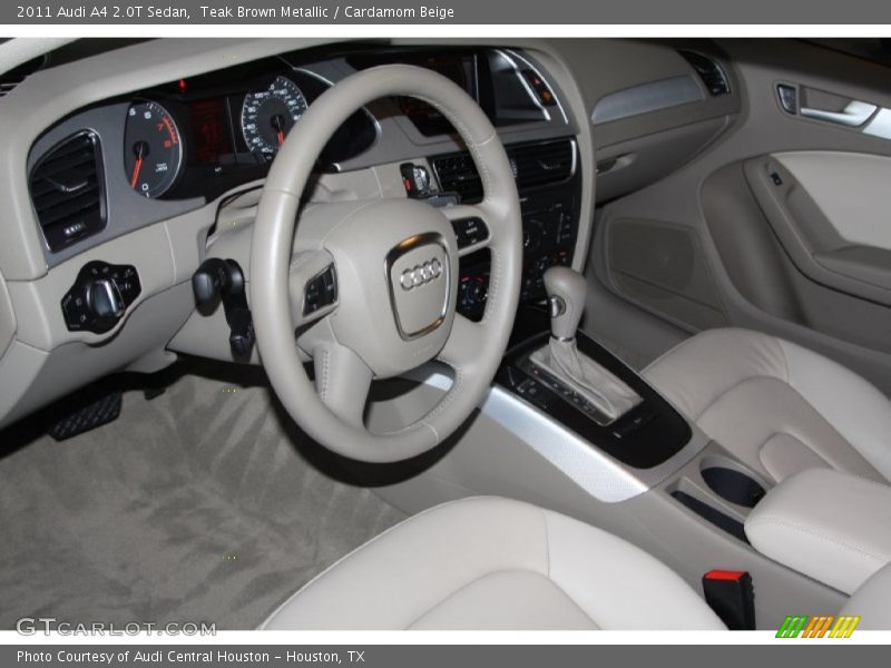Teak Brown Metallic / Cardamom Beige 2011 Audi A4 2.0T Sedan