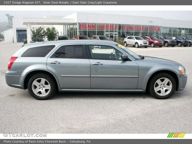 Silver Steel Metallic / Dark Slate Gray/Light Graystone 2007 Dodge Magnum SXT