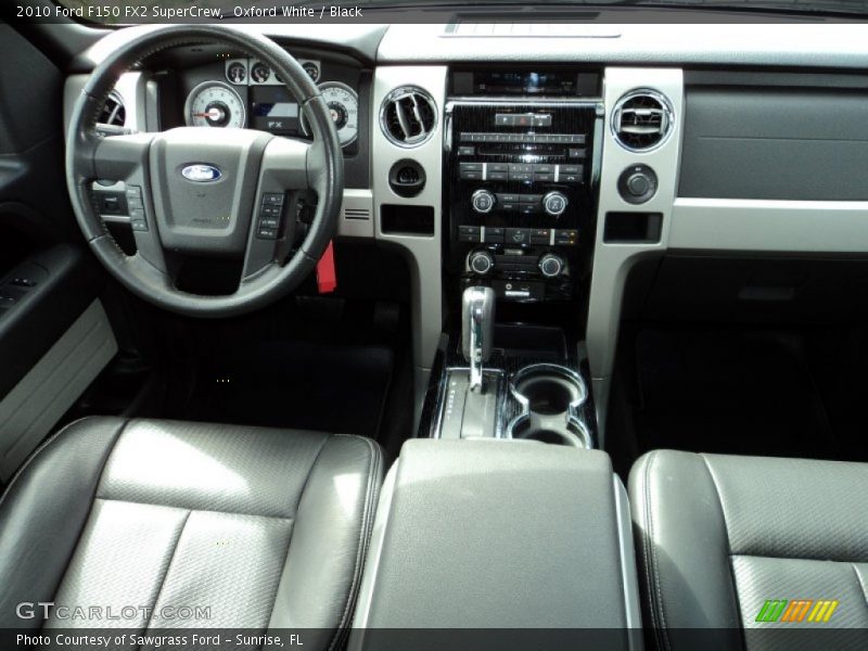 Oxford White / Black 2010 Ford F150 FX2 SuperCrew
