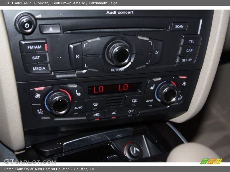 Teak Brown Metallic / Cardamom Beige 2011 Audi A4 2.0T Sedan