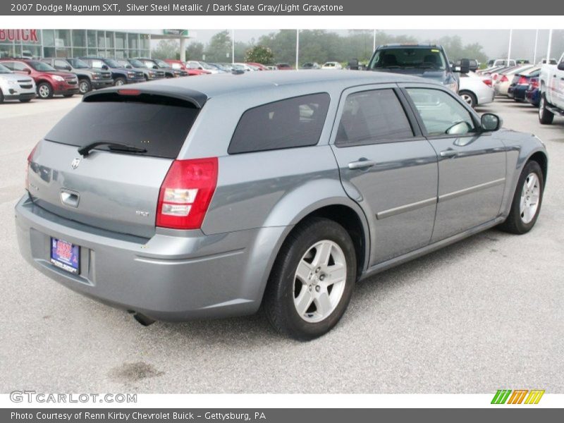 Silver Steel Metallic / Dark Slate Gray/Light Graystone 2007 Dodge Magnum SXT