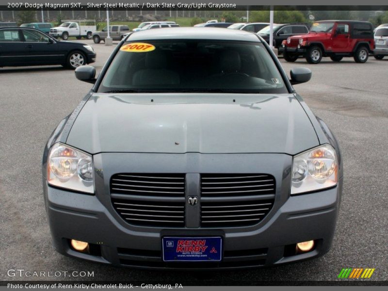 Silver Steel Metallic / Dark Slate Gray/Light Graystone 2007 Dodge Magnum SXT